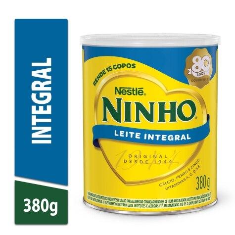 Leite em Pó Integral Ninho 380g - Imagem 2