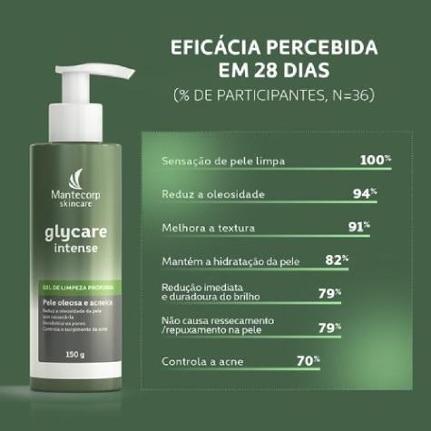Gel de Limpeza Glycare Intense Facial 150g - Imagem 3