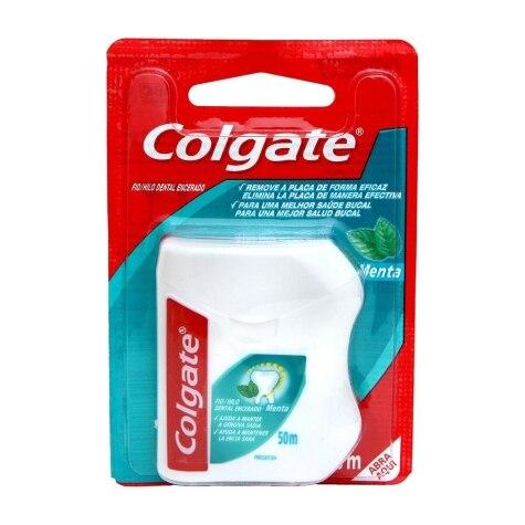 Fio Dental Colgate Menta 50m - Imagem 1