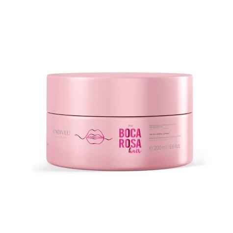 Máscara de Tratamento Cadiveu Quartzo Shine By Boca Rosa Cabelo Ressecado 200ml - Imagem 1
