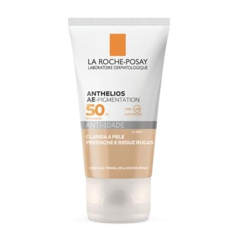 Protetor Solar Facial La Roche-Posay Anthelios Ae-Pigmentation FPS50 Cor Clara 40g - Imagem 1