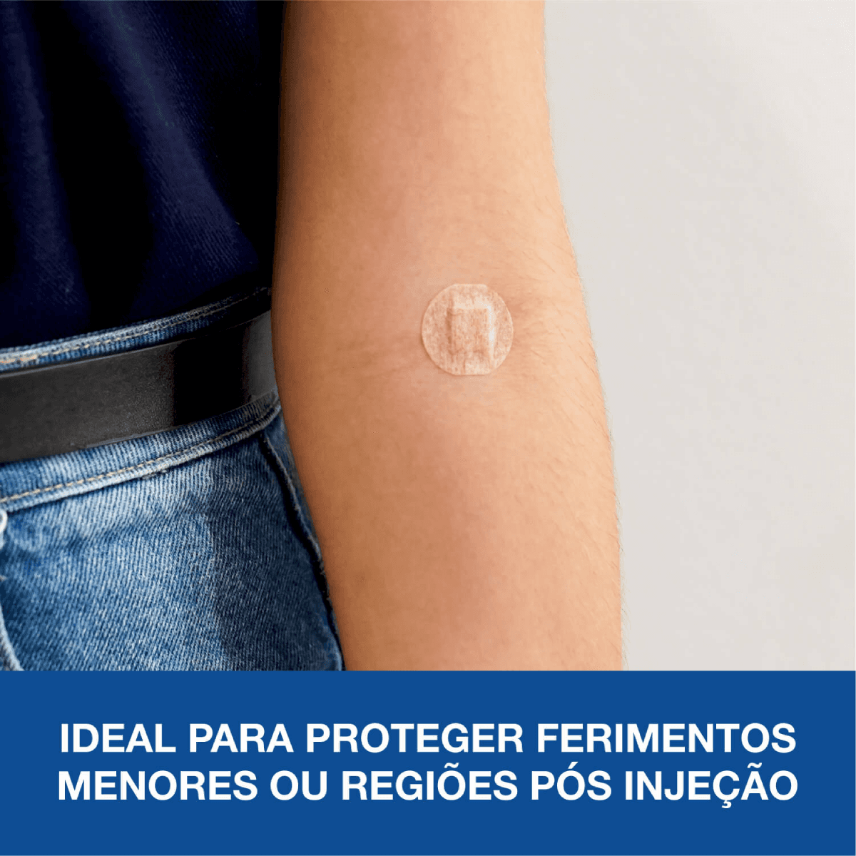 Curativo Nexcare Micropore Redondo 20 Unidades - Imagem 3
