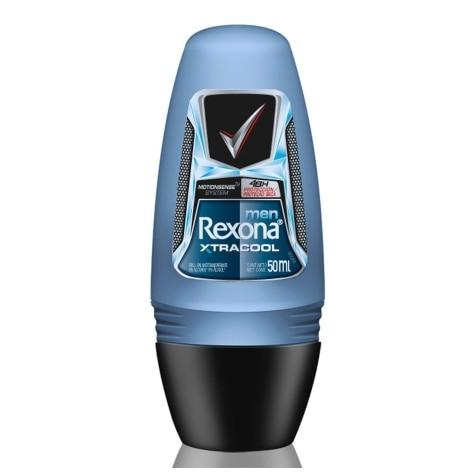 Desodorante Roll-on Rexona Men Xtracool 48h 50ml - Imagem 1