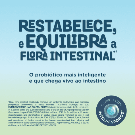 Enterogermina Plus 10 Flaconetes 5ml - Imagem 6