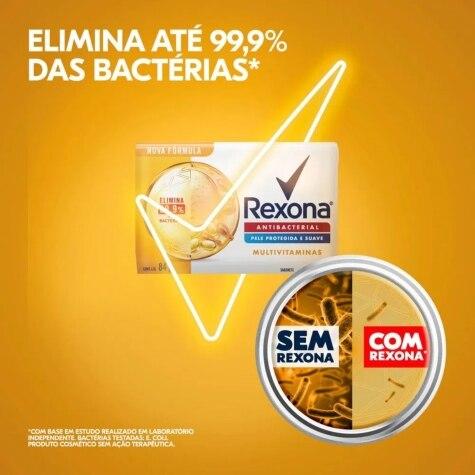 Sabonete Antibacteriano Barra Rexona Multivitaminas 84g - Imagem 2