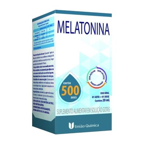 Melatonina União Química Sabor Laranja 20ml - Imagem 1