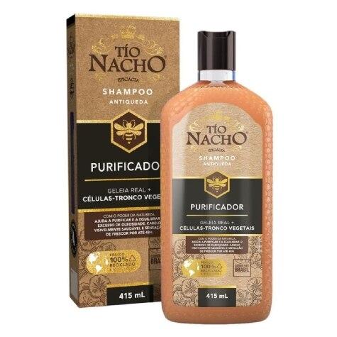 Shampoo Tio Nacho Purificador Antiqueda 415ml - Imagem 1
