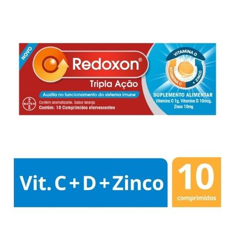 Redoxon Tripla Ação 10 Comprimidos Efervescentes - Imagem 2
