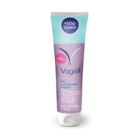 Gel Lubrificante Íntimo Vagisil 100g - Imagem 1