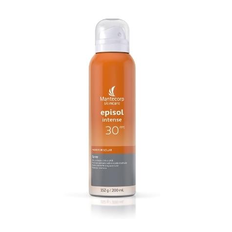 Protetor Solar Facial e Corporal Episol Intense FPS30 Spray Pele Mista e Oleosa 200ml - Imagem 1