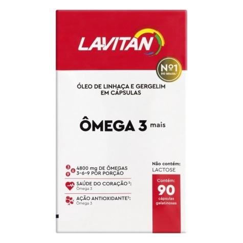 Lavitan Ômega 3 Mais 90 Cápsulas - Imagem 1