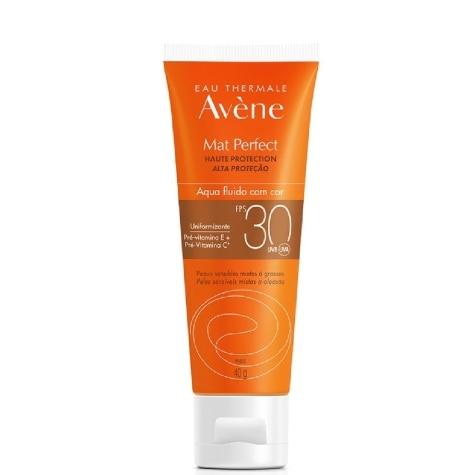 Protetor Solar Facial Avène Mat Perfect FPS30 Com Cor 40g - Imagem 2