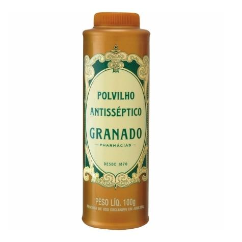 Talco Antisséptico Polvilho Granado Tradicional 100G - Imagem 1