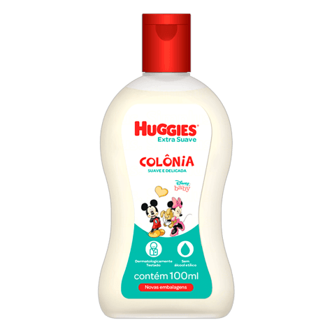 Colônia Infantil Huggies Extra Suave 100ml - Imagem 1