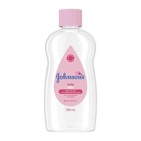Óleo Corporal Johnson & Johnson Baby Puro 200ml - Imagem 1