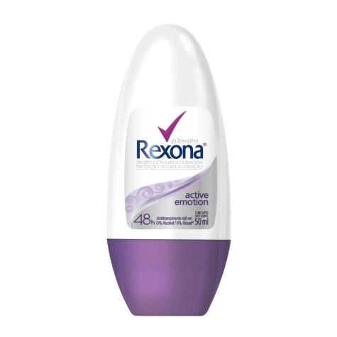 Desodorante Roll-on Rexona Women Active Emotion 48h 50ml - Imagem 1