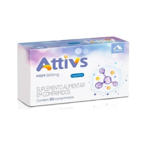 Attivs 900mg 30 Comprimidos - Imagem 1