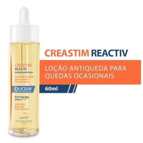 Loção Antiqueda Ducray Creastim Reactiv Cabelo 60ml - Imagem 2