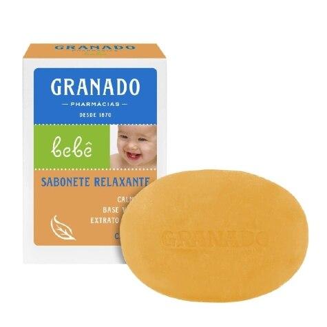 Sabonete de Glicerina Barra Granado Bebê Camomila 90g - Imagem 1