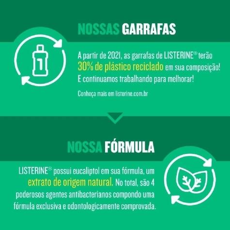 Enxaguante Bucal Listerine Anticáries Menta Suave Sem Álcool Leve mais Pague menos 500ml - Imagem 4