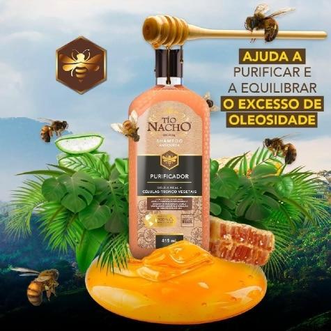 Shampoo Tio Nacho Purificador Antiqueda 415ml - Imagem 4