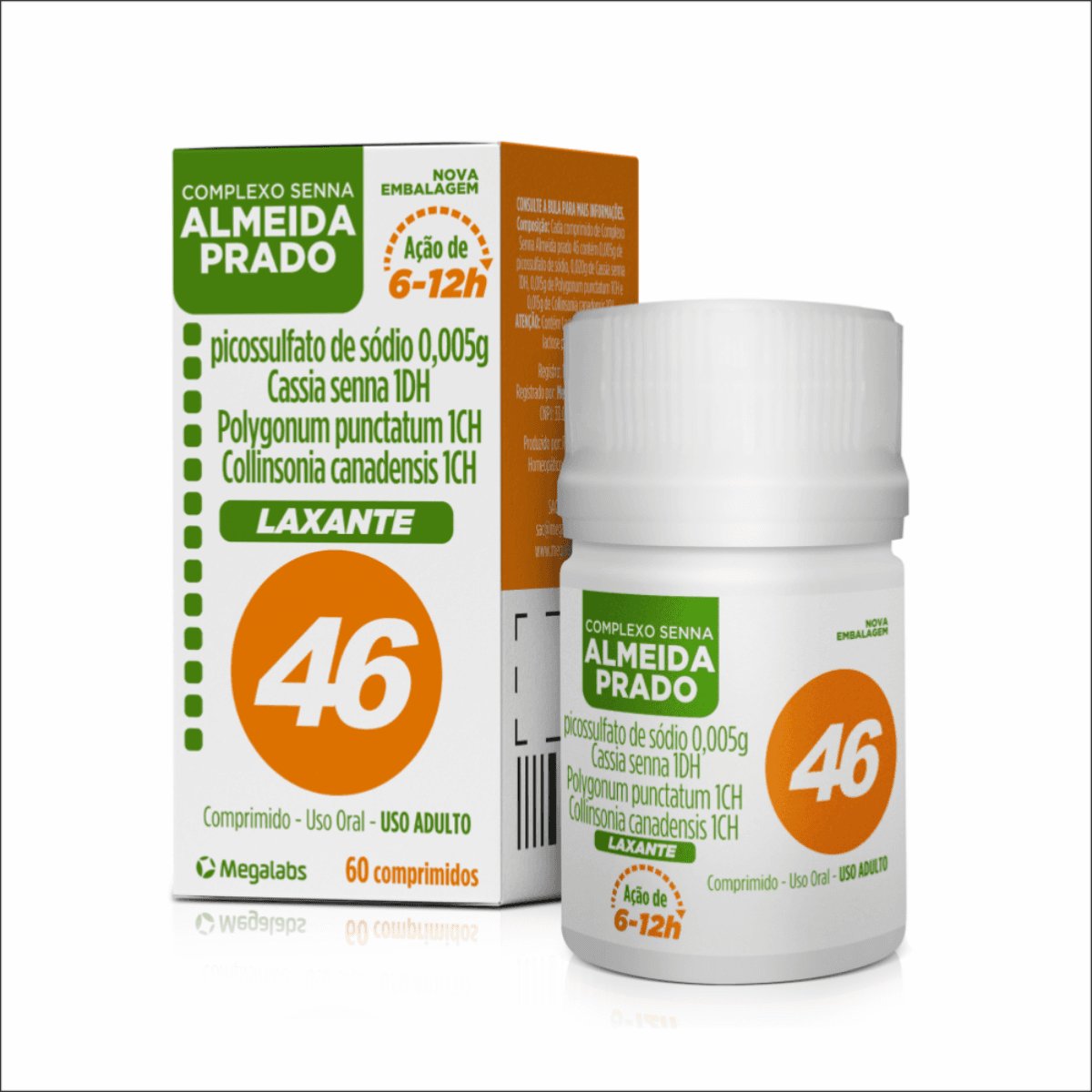 Complexo Homeopático Almeida Prado 46 60 Comprimidos - Imagem 1