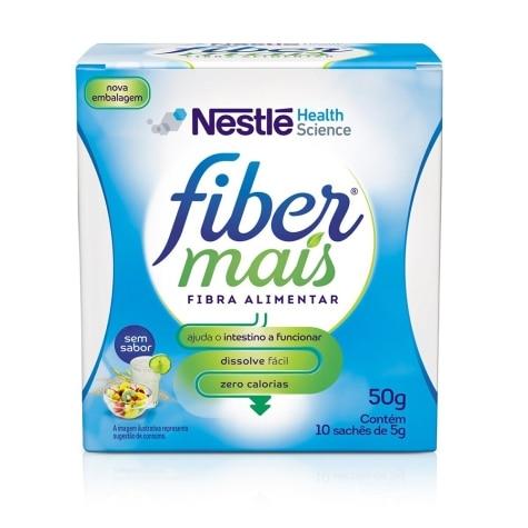Fiber Mais Sem Sabor 10 Sachês 5g - Imagem 1