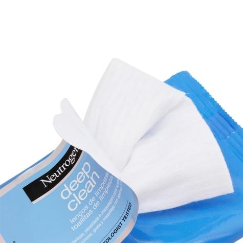 Lenços Demaquilantes Neutrogena Deep Clean Facial 25 Unidades - Imagem 4
