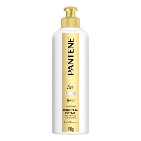 Creme para Pentear Pantene Liso Extremo Cabelo Liso 240g - Imagem 3