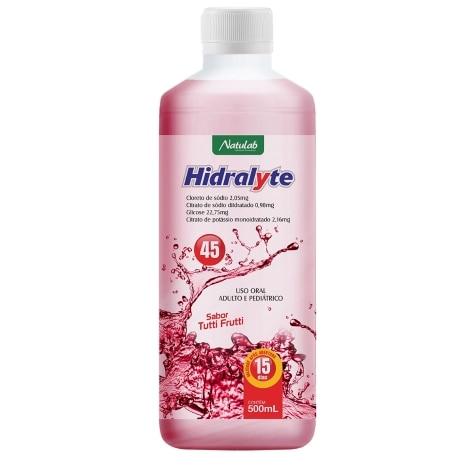 Reidratante Hidralyte 45 Solução Oral Tuti-Frutti 500ml - Imagem 1
