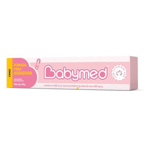 Pomada para Assaduras Babymed Rosa 45g - Imagem 1
