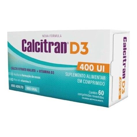 Calcitran D3 60 Comprimidos - Imagem 1