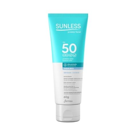Protetor Solar Facial Sunless FPS50 Sem Cor 60g - Imagem 1