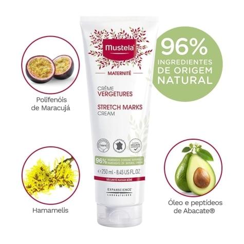 Creme Antiestrias Mustela Maternité 3 em 1 250ml - Imagem 2