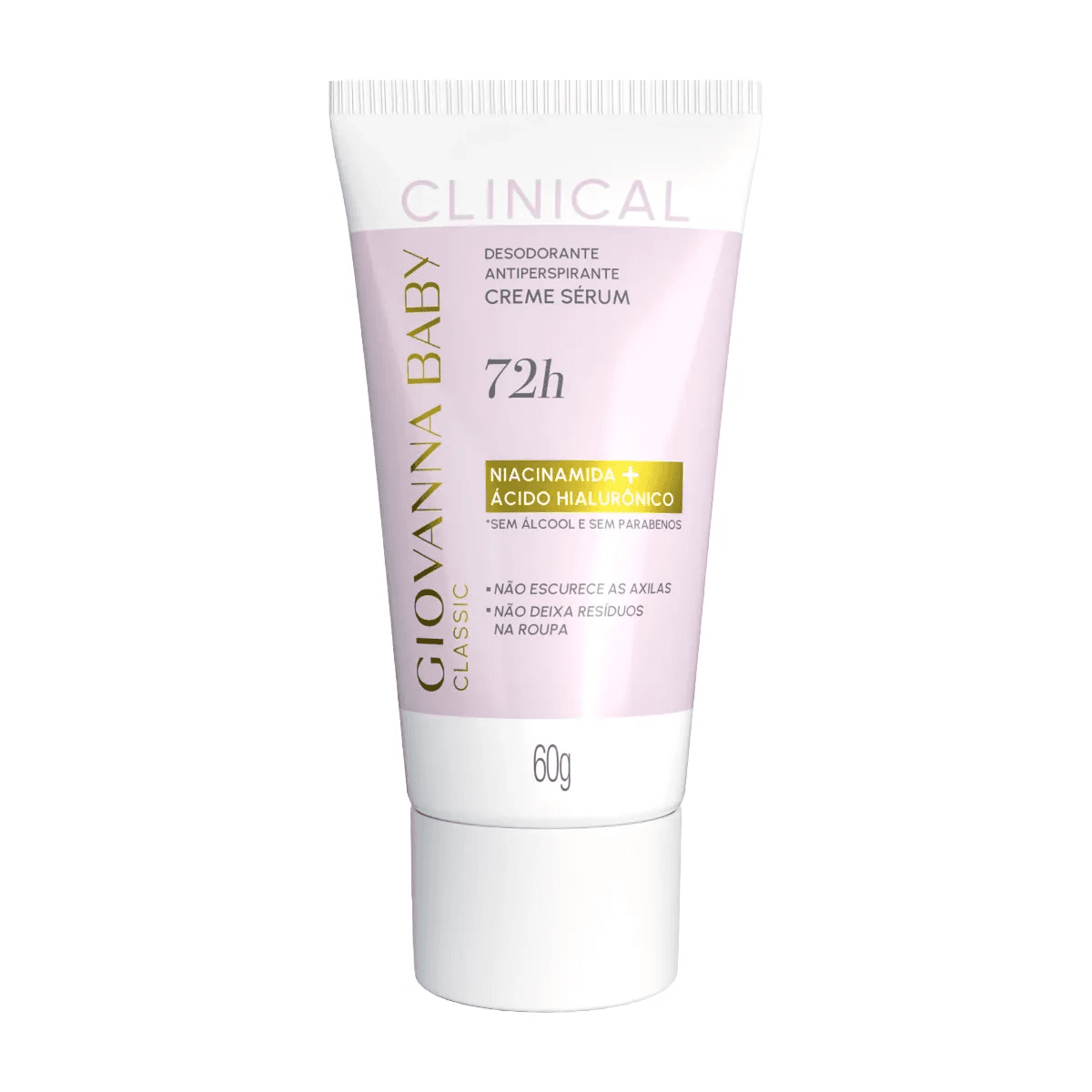Desodorante Clinical Creme Giovanna Baby Classic Bisnaga 60G - Imagem 1