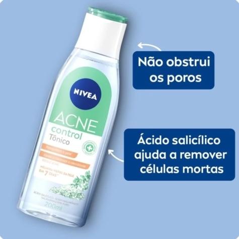 Tônico Facial Nivea Acne Control 200ml - Imagem 3