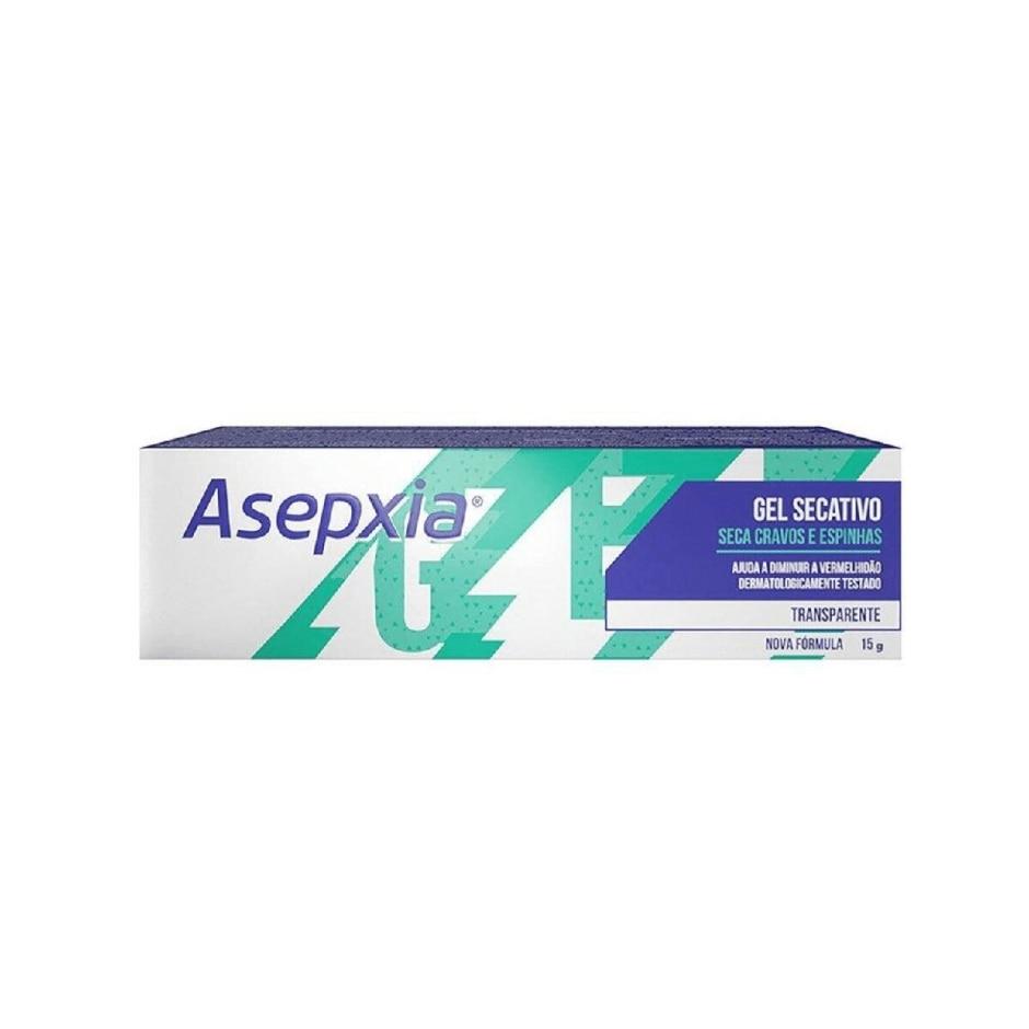 Gel Secativo Asepxia Transparente 15g