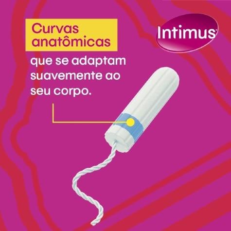 Absorvente Interno Intimus Super Leve Mais Por Menos 16 Unidades - Imagem 3