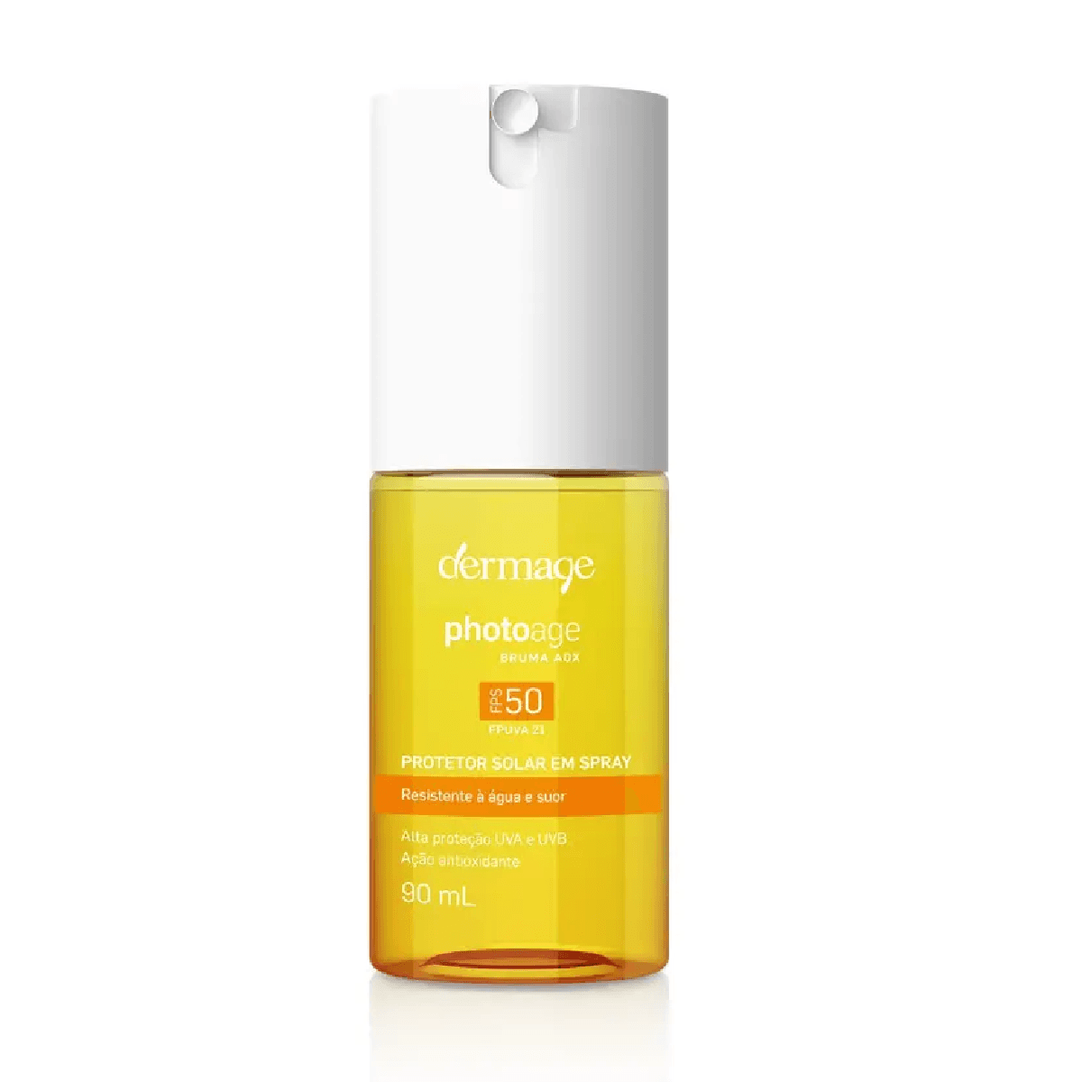 Protetor Solar Facial Spray Antioxidante FPS50 Dermage Photoage 90ml - Imagem 1