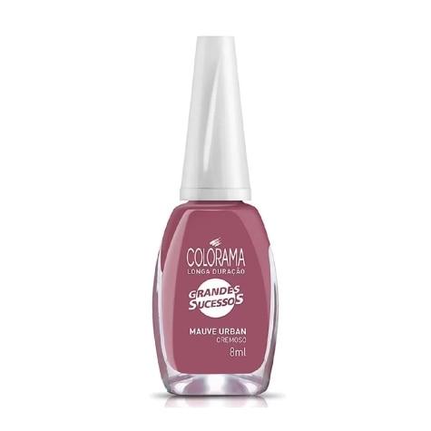 Esmalte Cremoso Colorama Rosa Grandes Sucessos Mauve Urban 8ml - Imagem 1