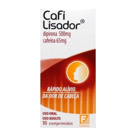 Cafilisador 500mg + 65mg 16 Comprimidos - Imagem 1