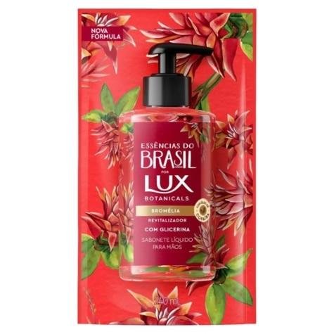 Sabonete Líquido Lux Botanicals Essências do Brasil Bromélia Refil 240ml - Imagem 1