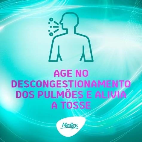 Cloridrato de Bromexina Xarope Adulto 8mg 120ml Medley Genérico - Imagem 3