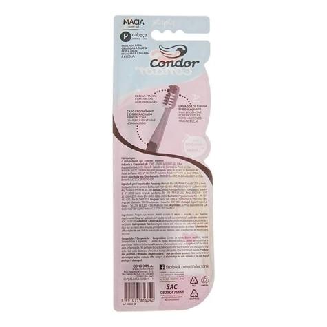 Escova Dental Condor Júnior Barbie Macia Leve 2 Pague 1 - Imagem 3