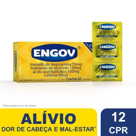Engov 12 Comprimidos - Imagem 2