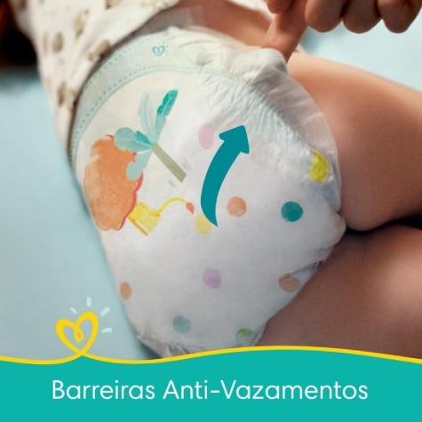 Fralda Pampers Confort Sec P Leve Mais Por Menos Jumbo 72 Unidades - Imagem 3