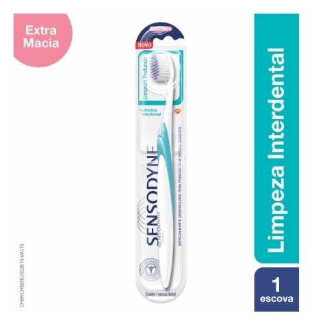 Escova Dental Sensodyne Limpeza Profunda Extra Macia - Imagem 1