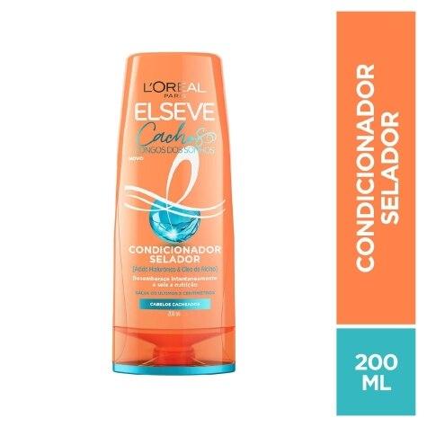 Condicionador Elseve Cachos Longos dos Sonhos Selador Cabelo Seco 200ml - Imagem 1