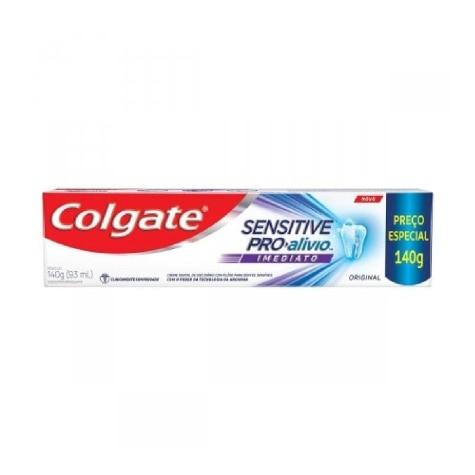 Creme Dental Colgate Sensitive Pro-Alívio Imediato Original 140g Preço Especial - Imagem 1