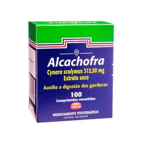 Alcachofra 312,5mg 100 Comprimidos Revestidos Aspen - Imagem 1